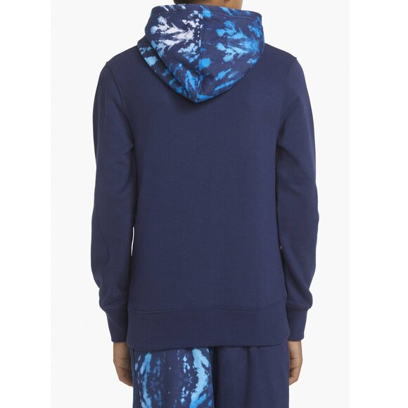 NWT - Levi’s Big Boys Tie Dye Hoodie Sweatshirt + Shorts Set, Blue  - Size XL - Picture 3 of 13